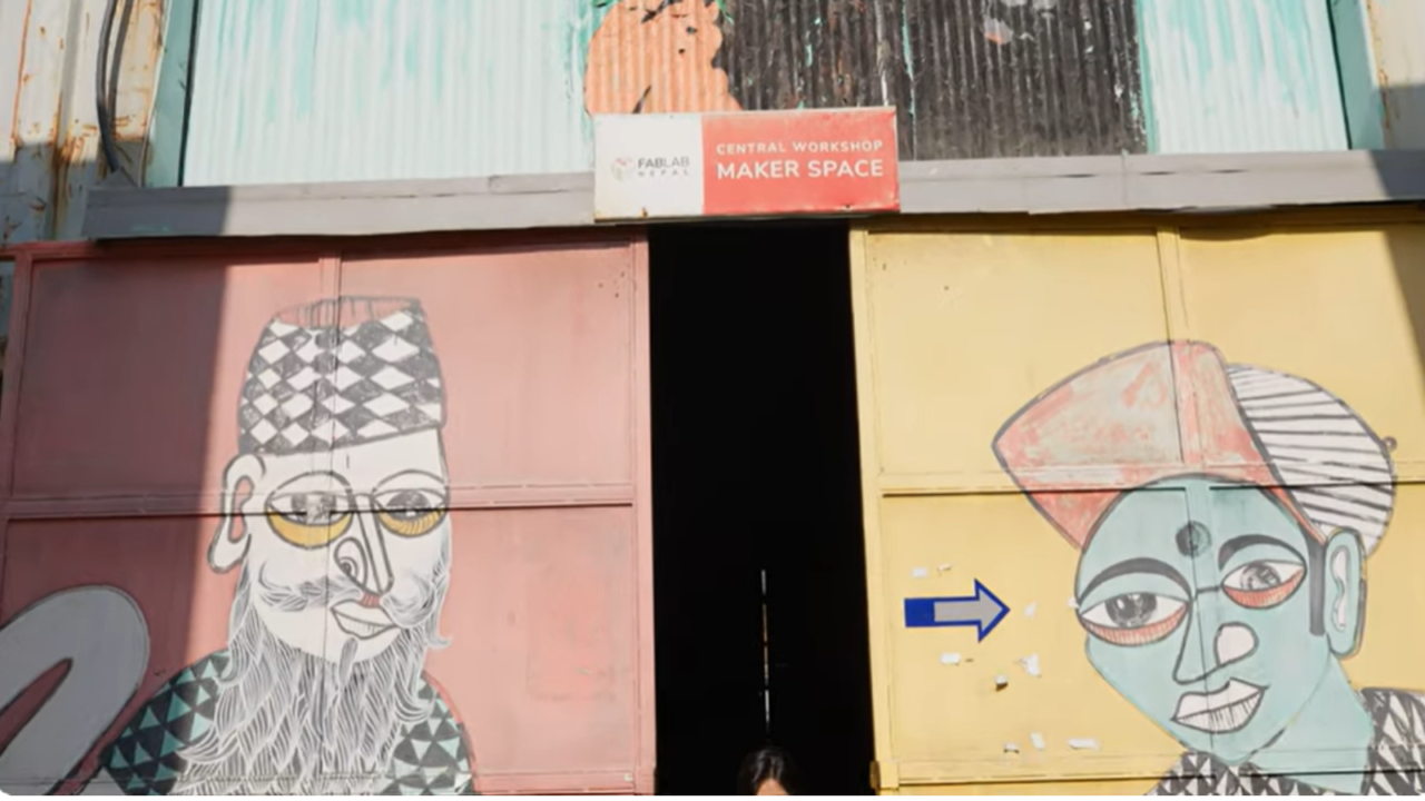 Safe Makerspace : An Online Course in Nepali maker space